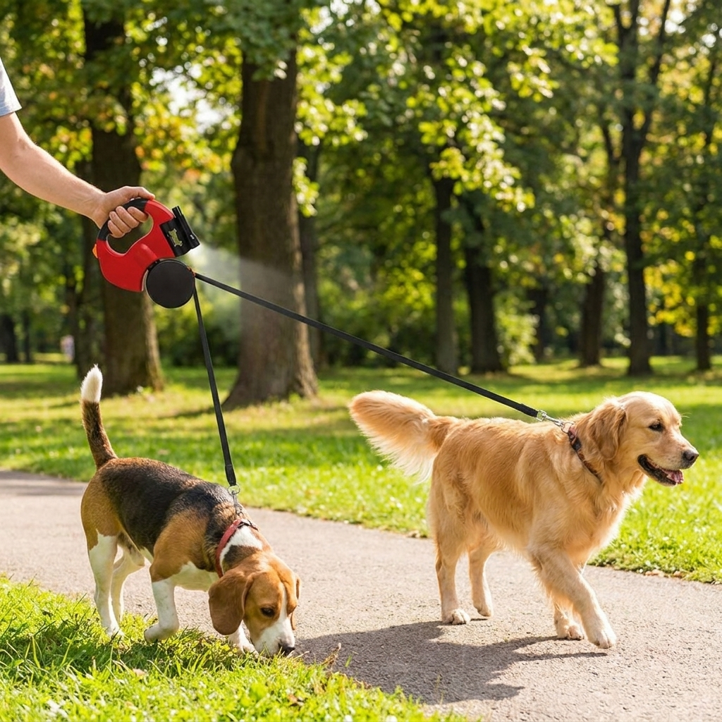 Double Dog Leash