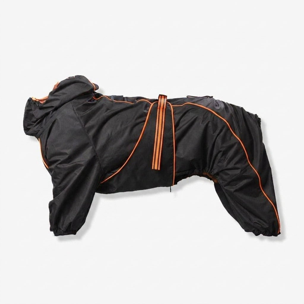 Large Waterproof Adjustable Dog Rain Coat