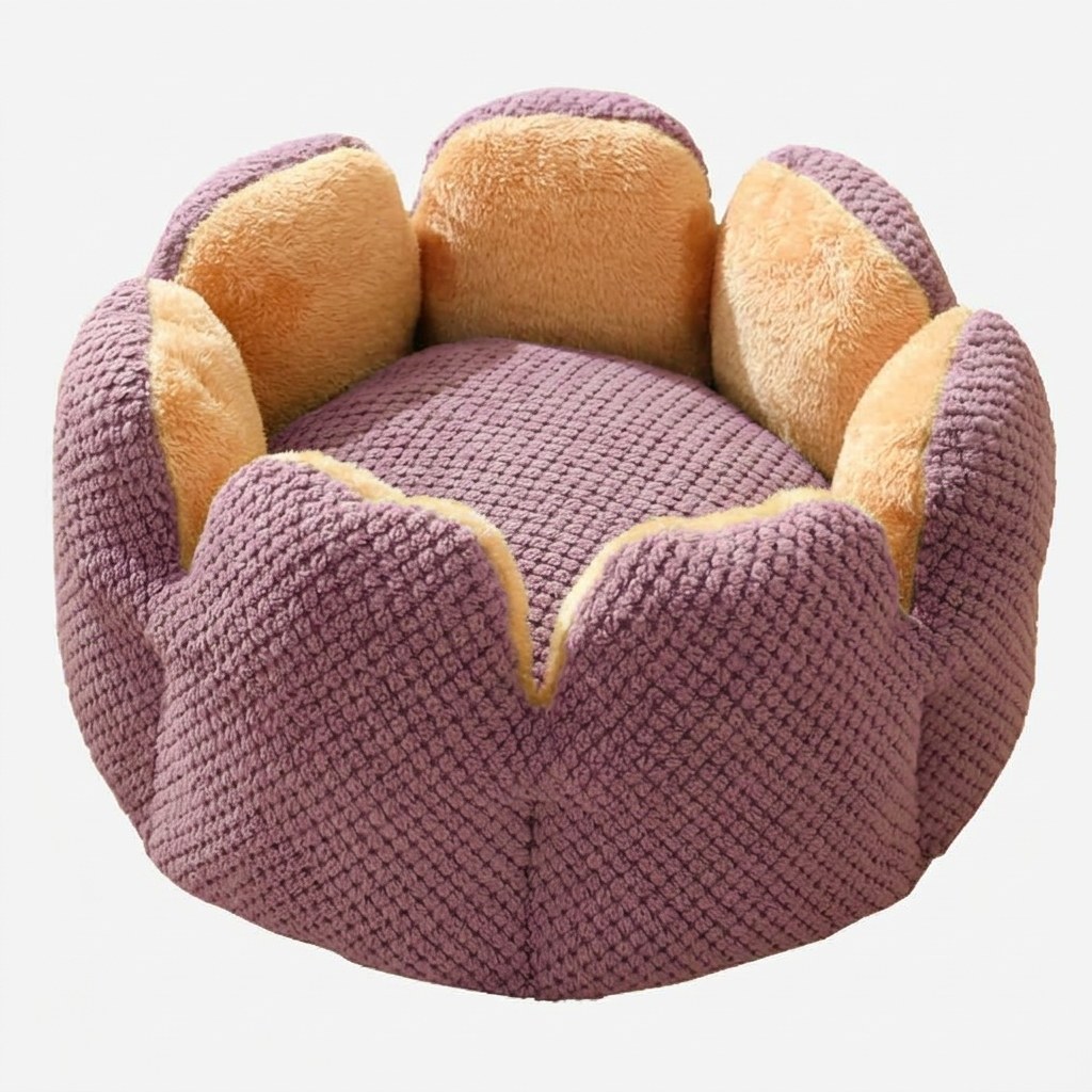Cactus-Shaped Pet Bed – Soft & Cozy Design