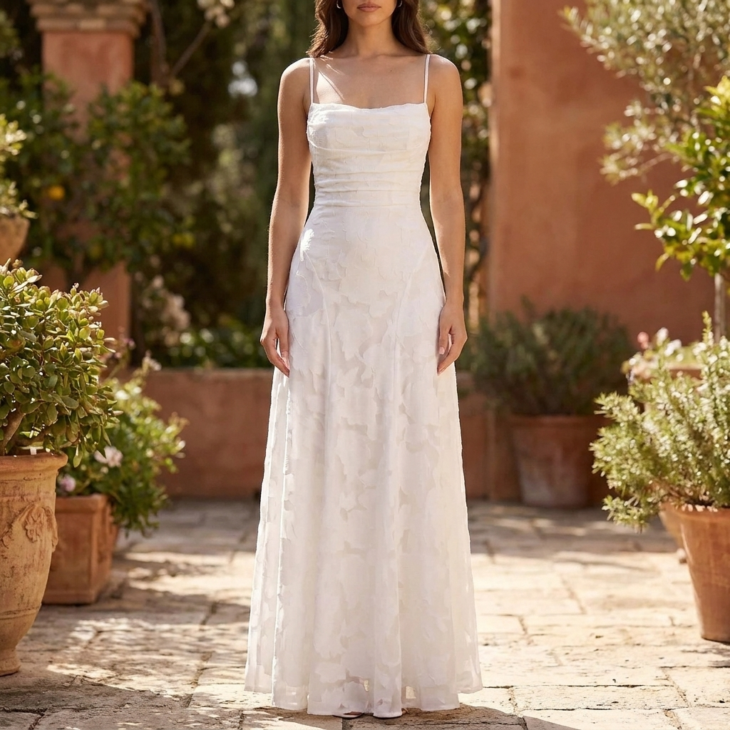 Women’s Floral Lace Maxi Dress