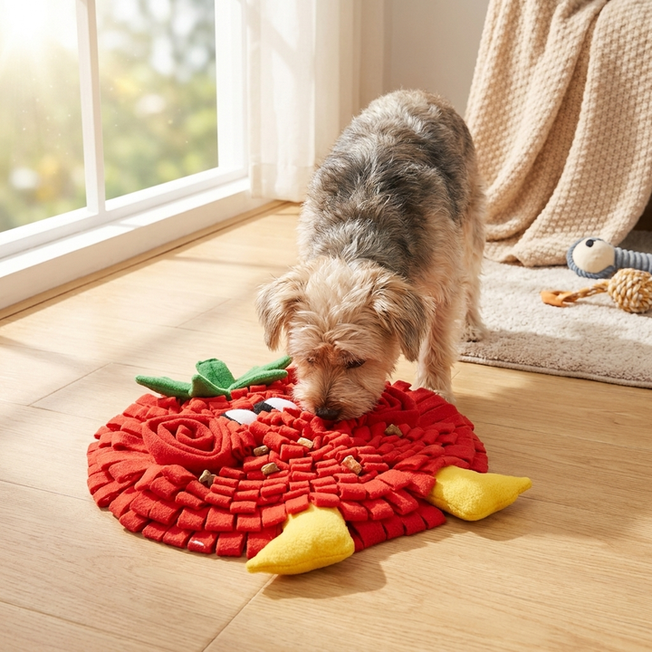 Vegetable Series Food Hiding Dog Mat – Interactive Snuffle Mat