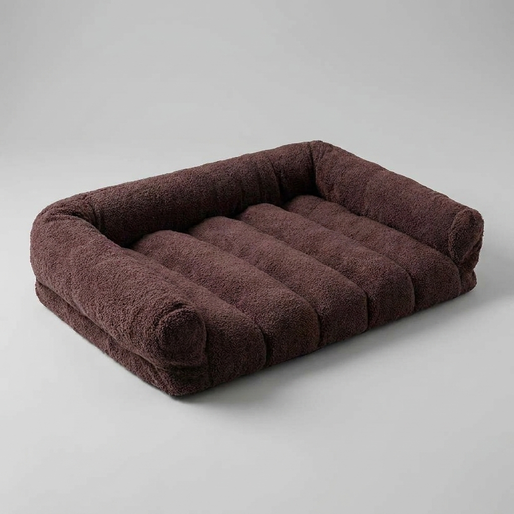 Large Soft Supportive Headrest Orthopaedic Cat Bolster Bed