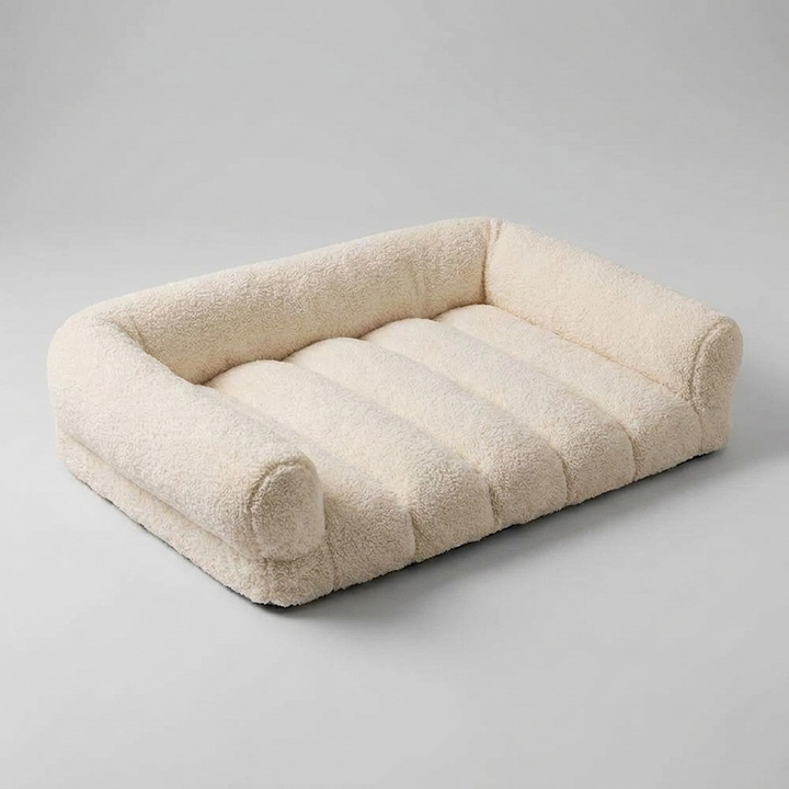 Large Soft Supportive Headrest Orthopaedic Cat Bolster Bed