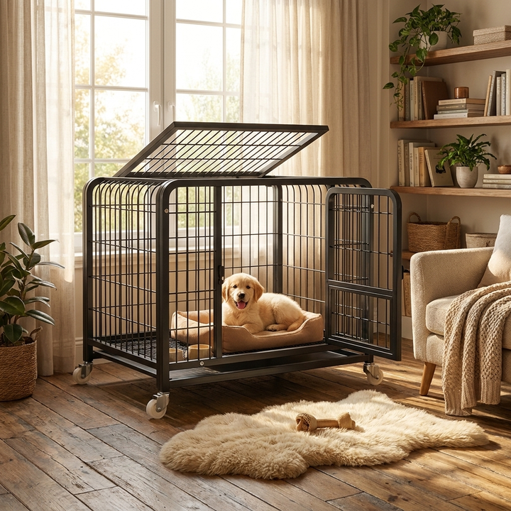 Steelpaws Dog Crate for Large Dogs