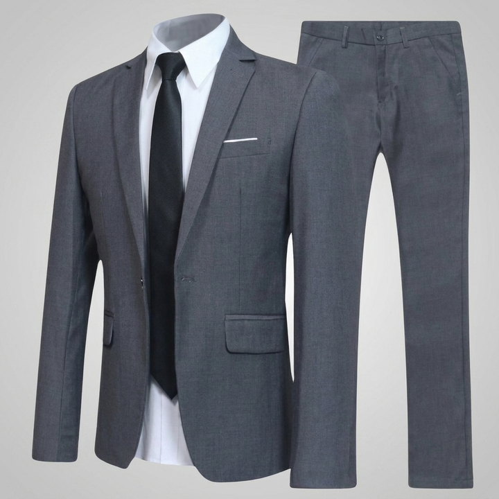 Slim Fit Two-Piece Business Suit