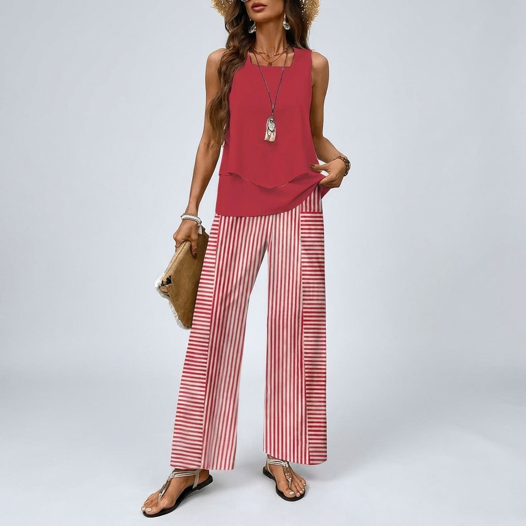 Two‑Piece Summer Set Brings Effortless Style to Warm Days