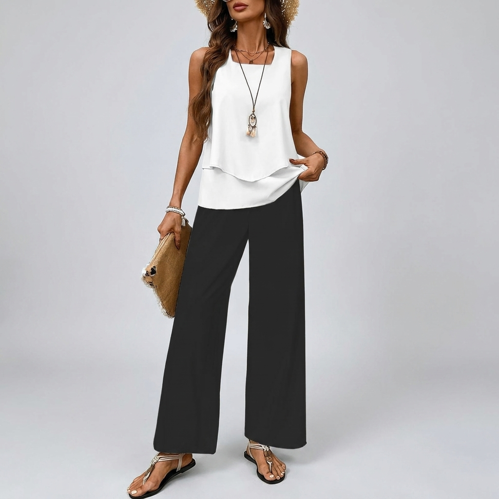 Two‑Piece Summer Set Brings Effortless Style to Warm Days