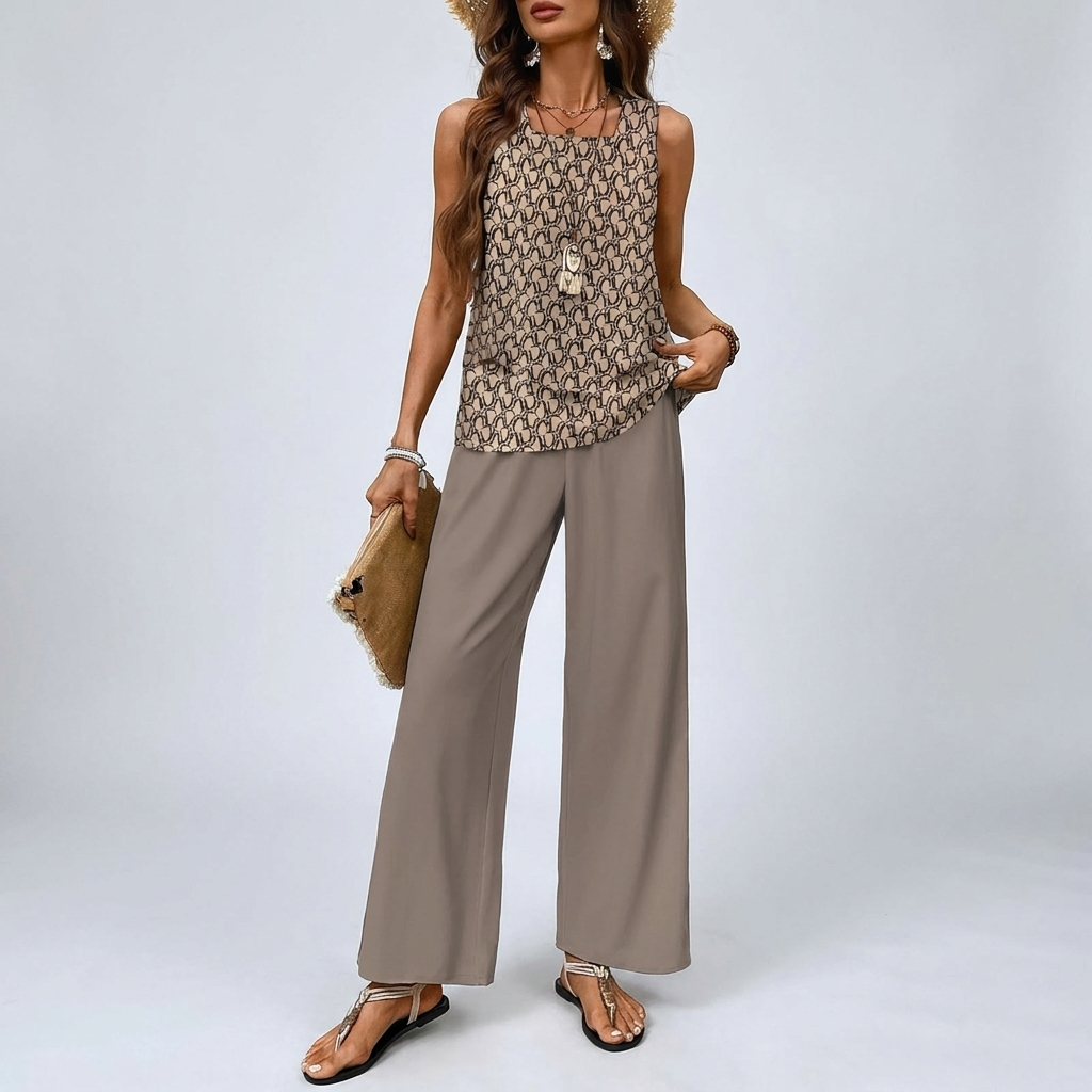 Two‑Piece Summer Set Brings Effortless Style to Warm Days