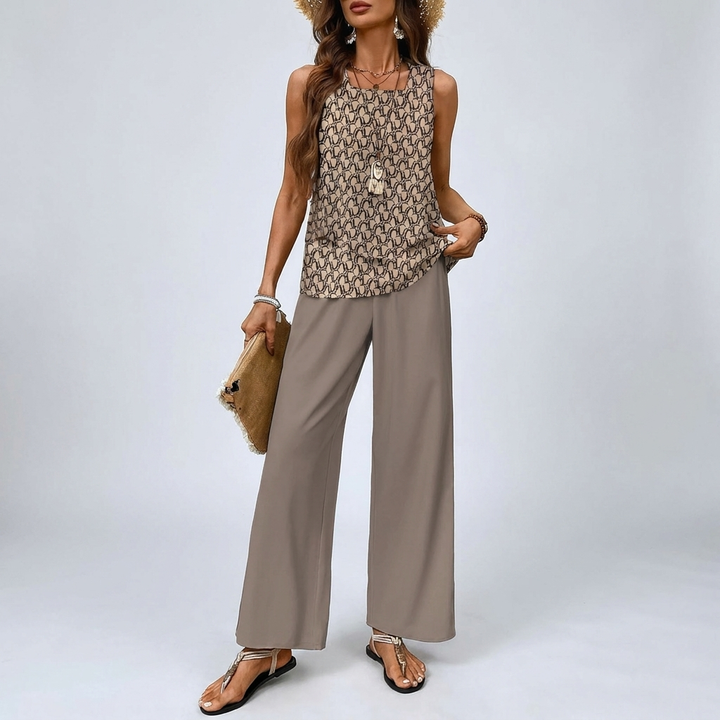 Two‑Piece Summer Set Brings Effortless Style to Warm Days