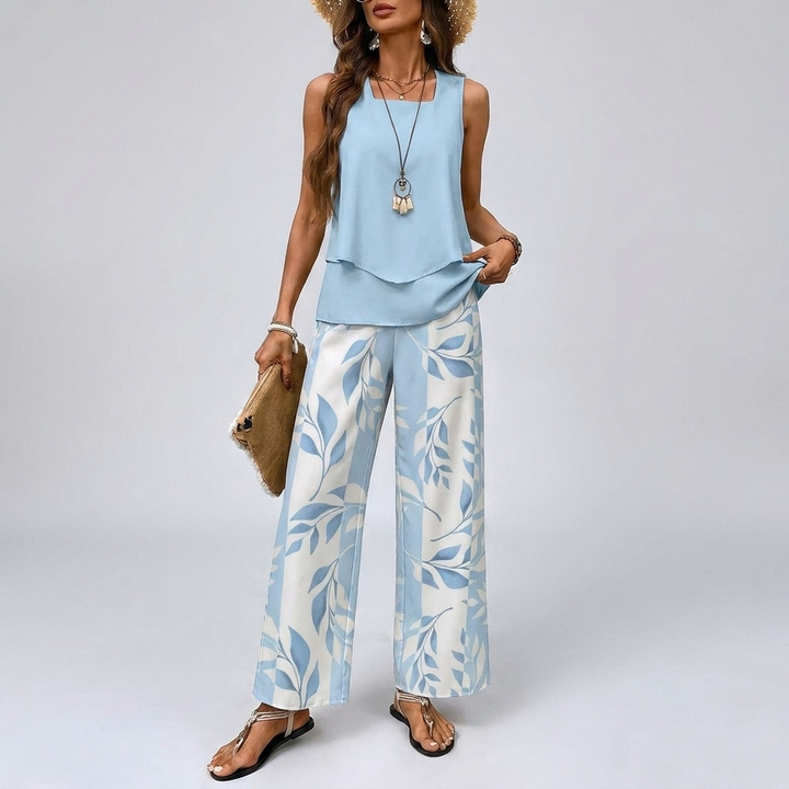 Two‑Piece Summer Set Brings Effortless Style to Warm Days