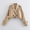 Belt Loop Trench Coat Brings Casual Elegance to Transitional Seasons