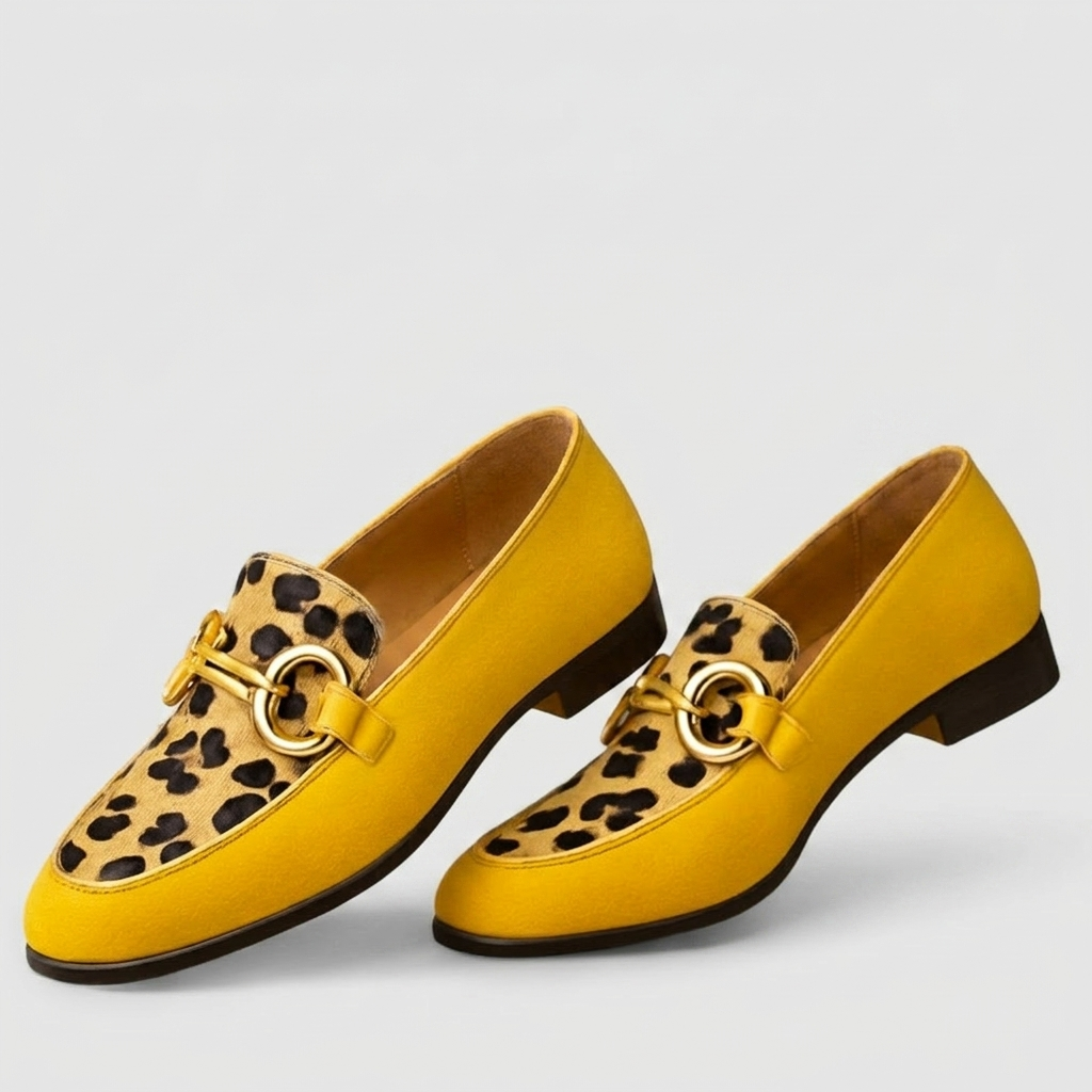 Accent Animal Print Slip‑Ons – Trendy Everyday Slippers
