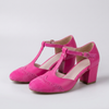 T‑Strap Block Heel Pumps Bring Elegant Poise to Smart & Dressy Looks