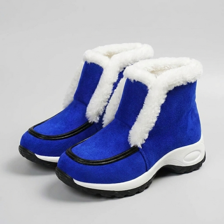 Stylish Pull-On Boots with Comfort Padded Collar
