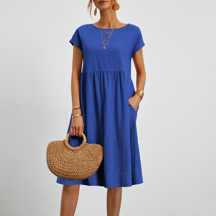Women's Casual Summer Dress with Pockets