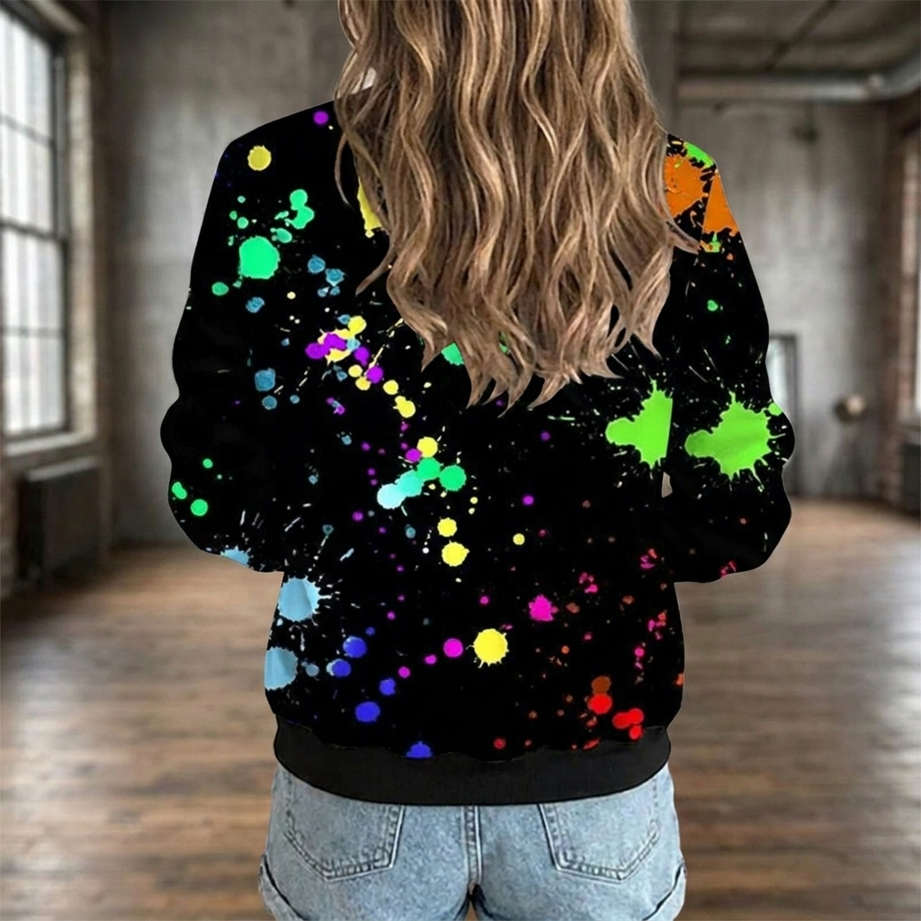 Women’s Floral Bomber Jacket