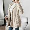Plush Hooded Cardigan