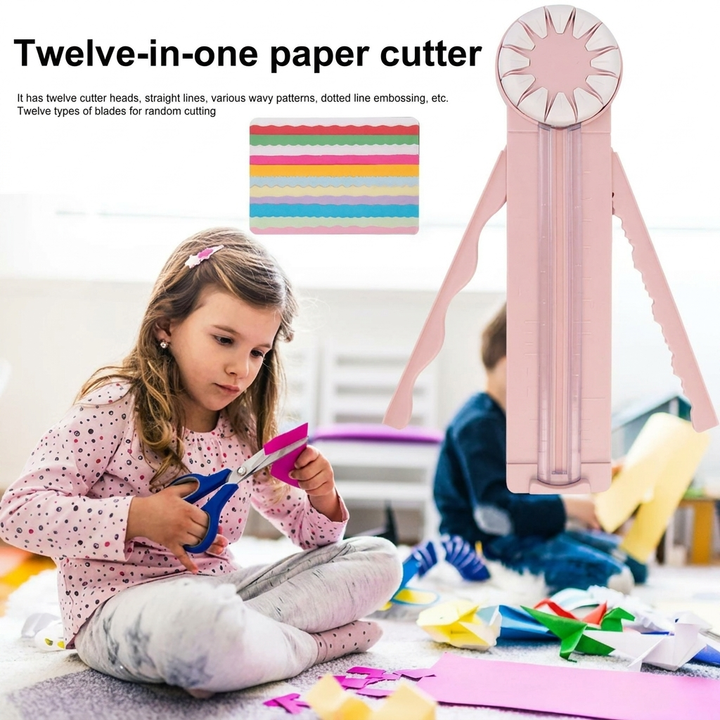 All‑In‑One 12‑in‑1 Paper Trimmer & Cutter