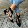 Sleek Slip‑On Pointed‑Toe Ankle Boots