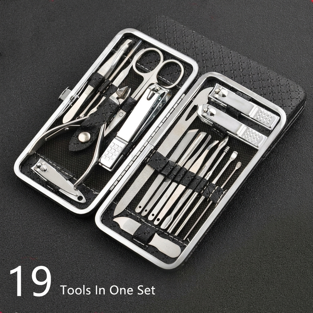 19‑in‑1 Manicure & Pedicure Set