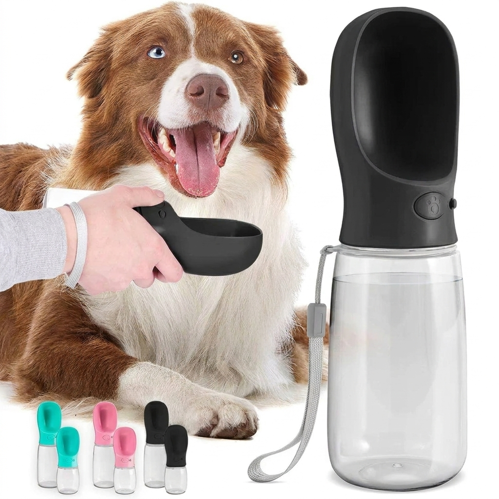 Portable 19 oz Dog Water Bottle