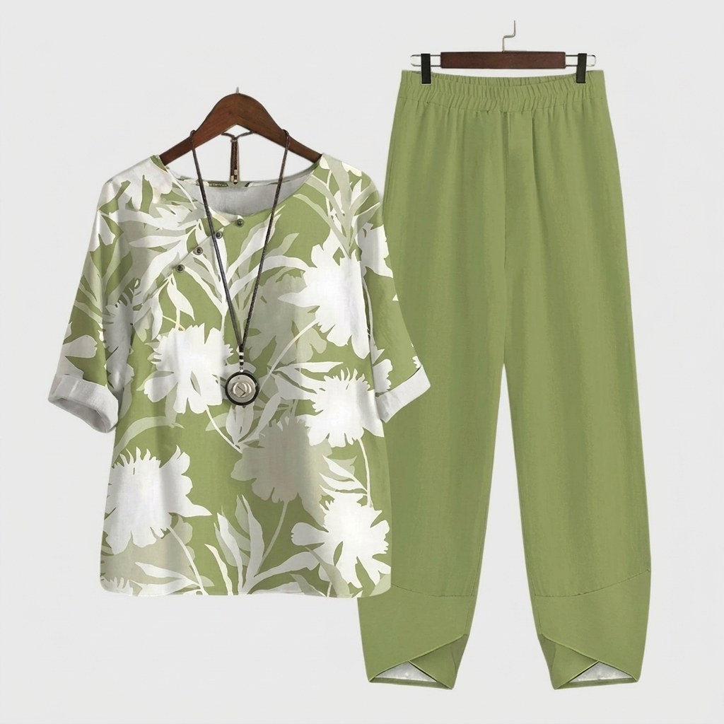 Relaxed Fit Two‑Piece Set