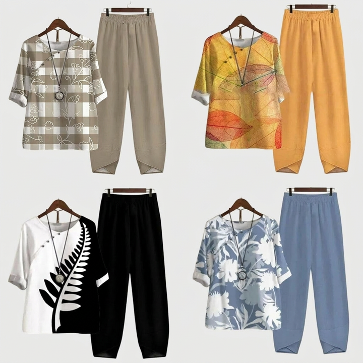 Relaxed Fit Two‑Piece Set