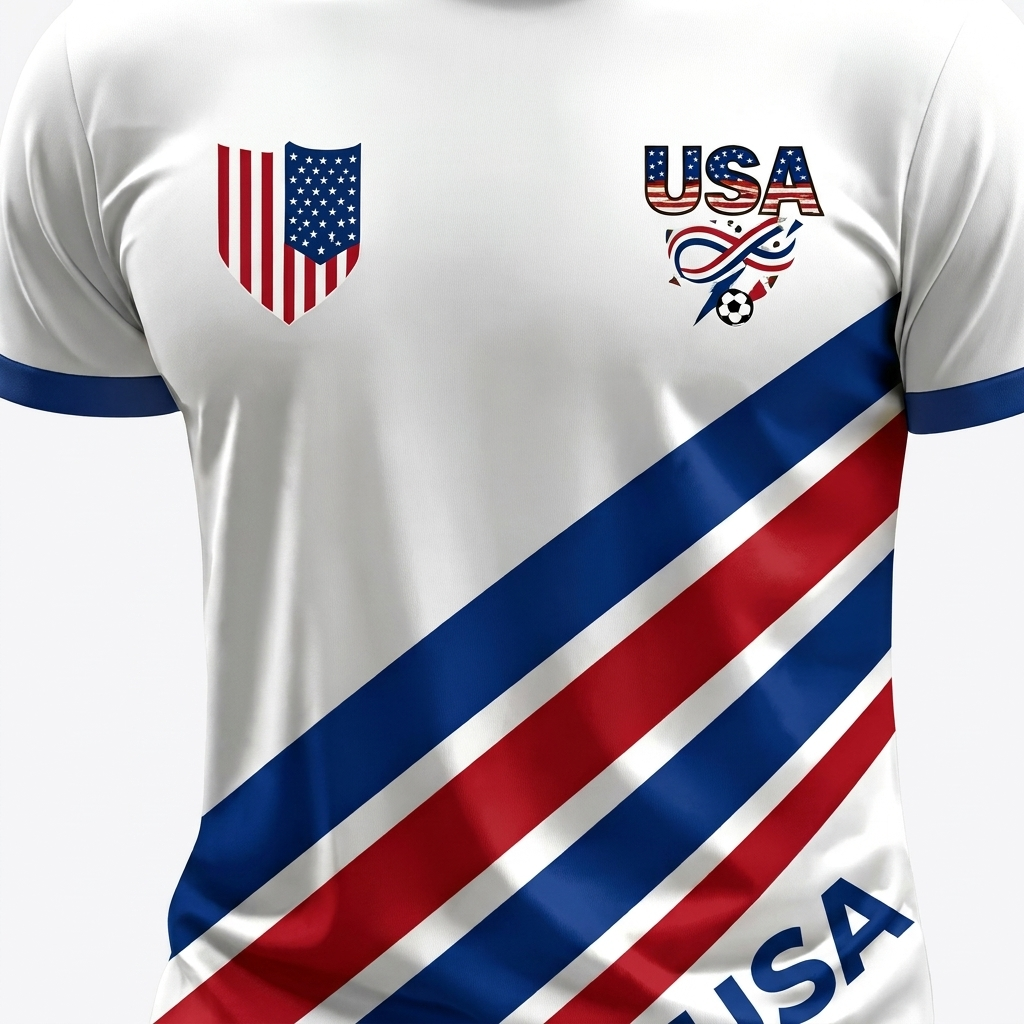 2026 USA Inspired Football Shirt