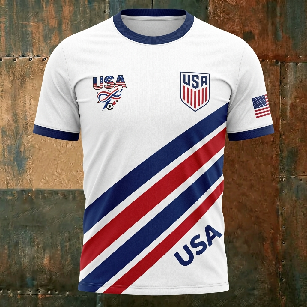 2026 USA Inspired Football Shirt