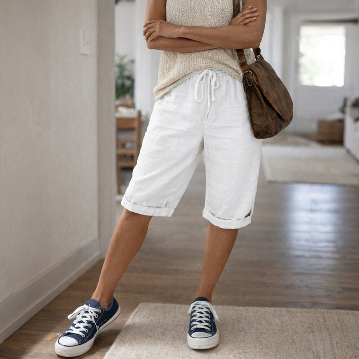 Women's Shorts Adjustable Drawstring