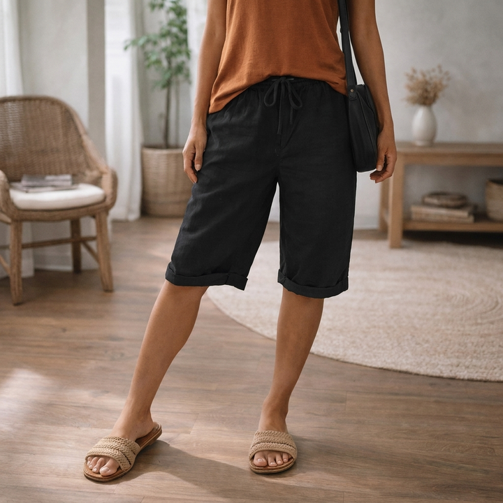 Women's Shorts Adjustable Drawstring
