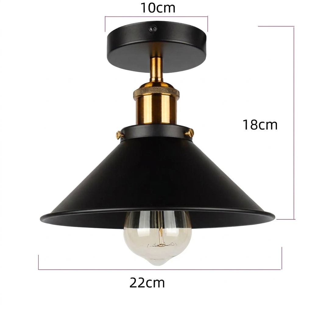 Industrial Farmhouse Ceiling Lamp