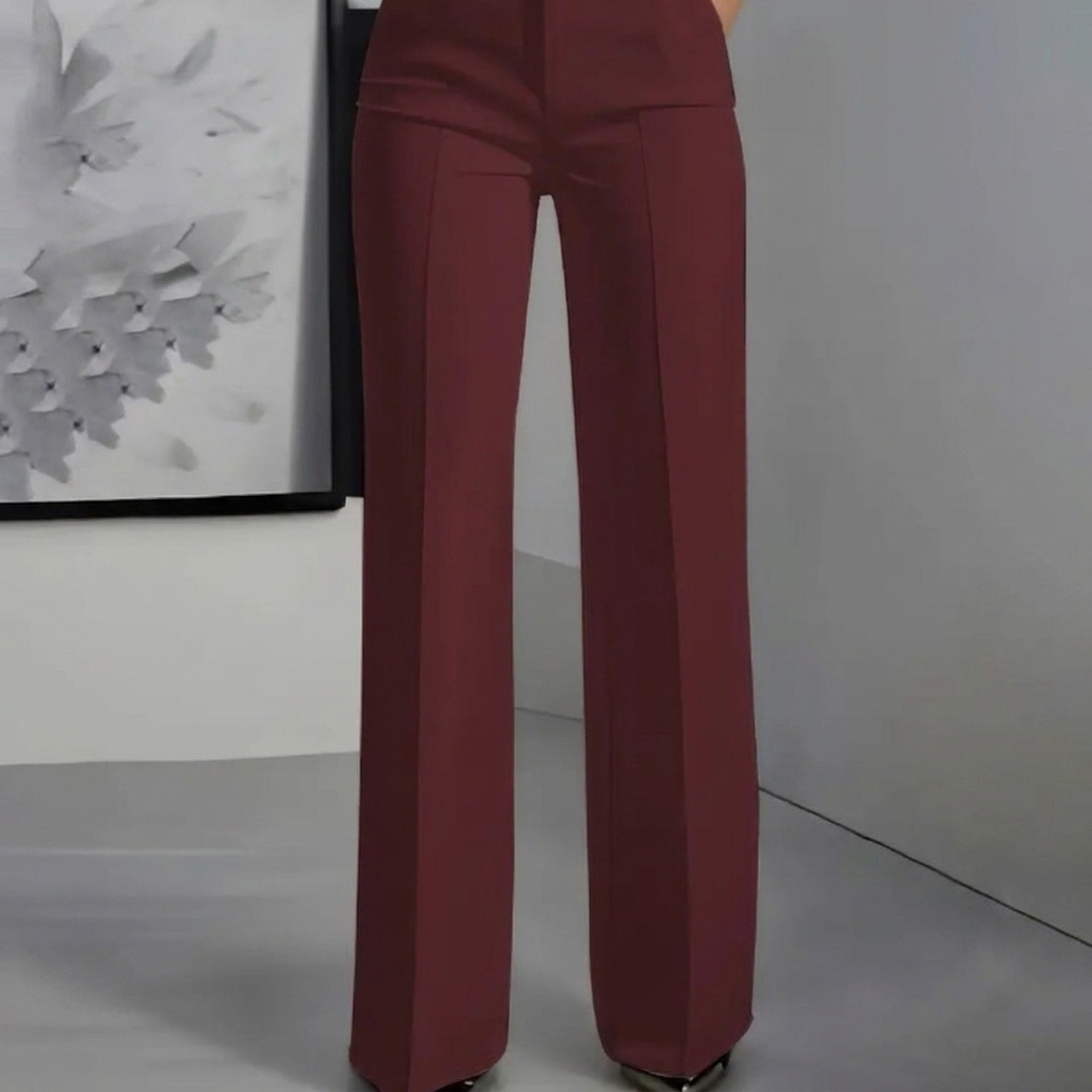 Women's White Minimalist Pants