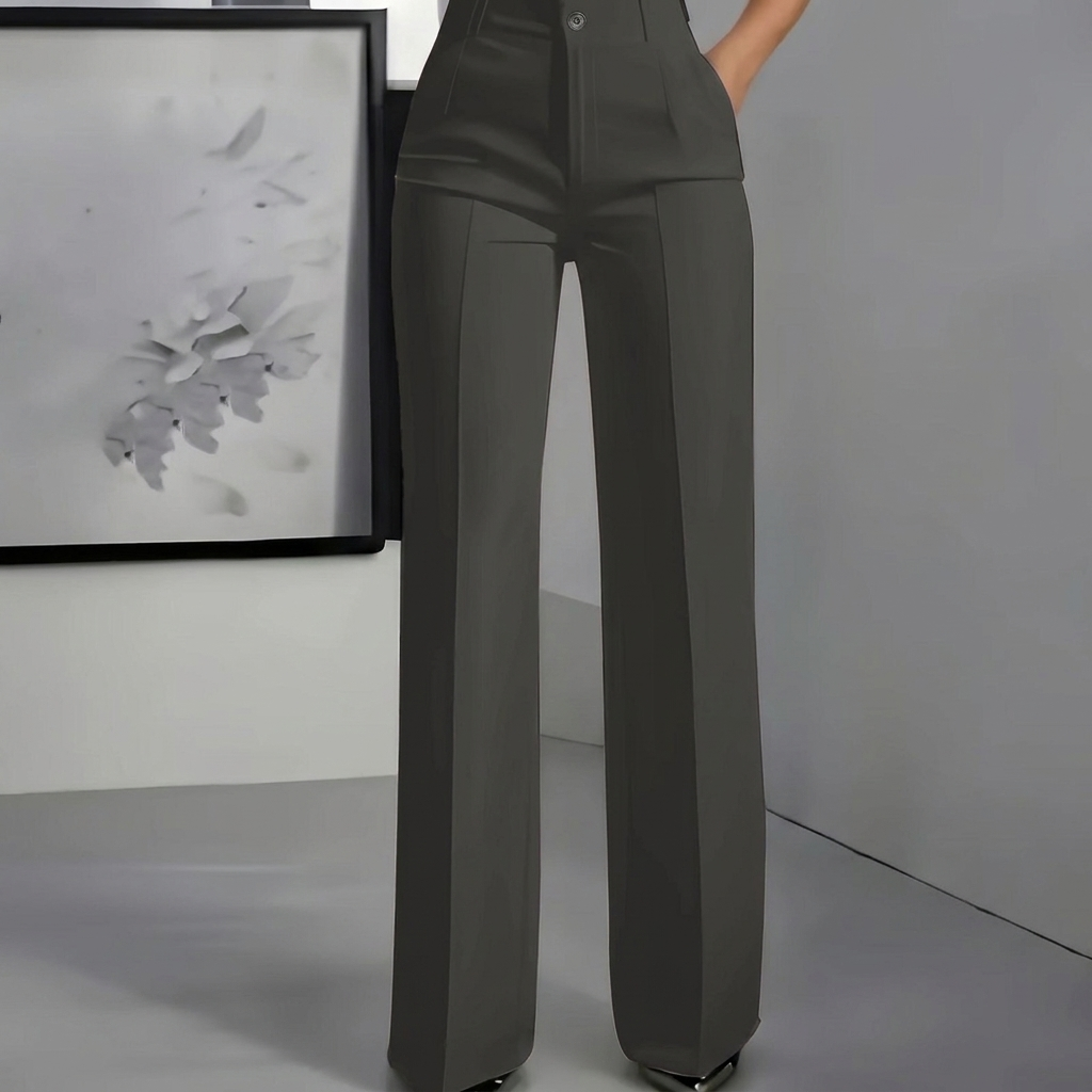Women's White Minimalist Pants