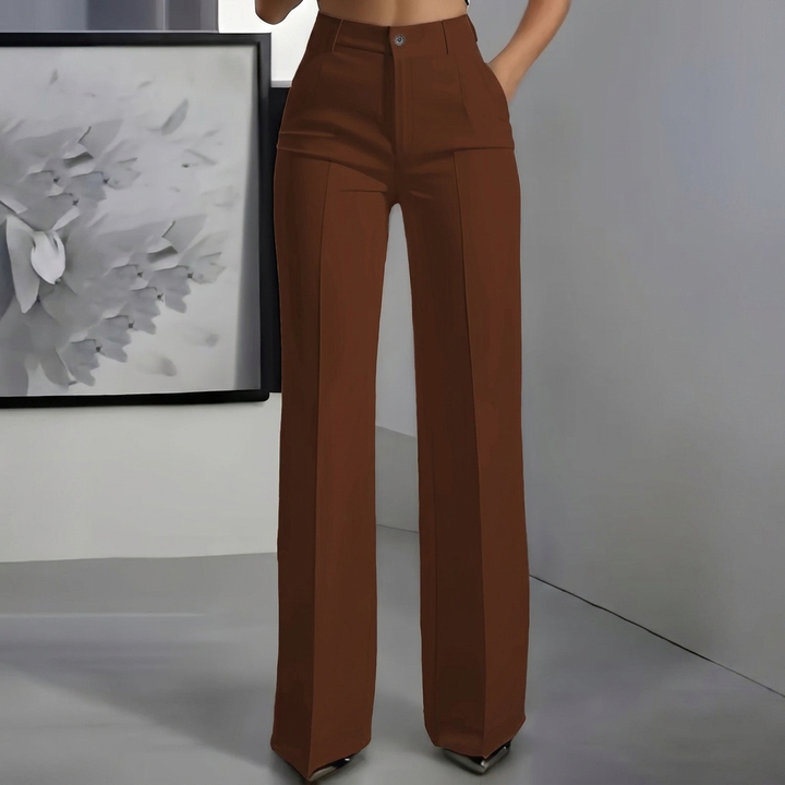 Women's White Minimalist Pants