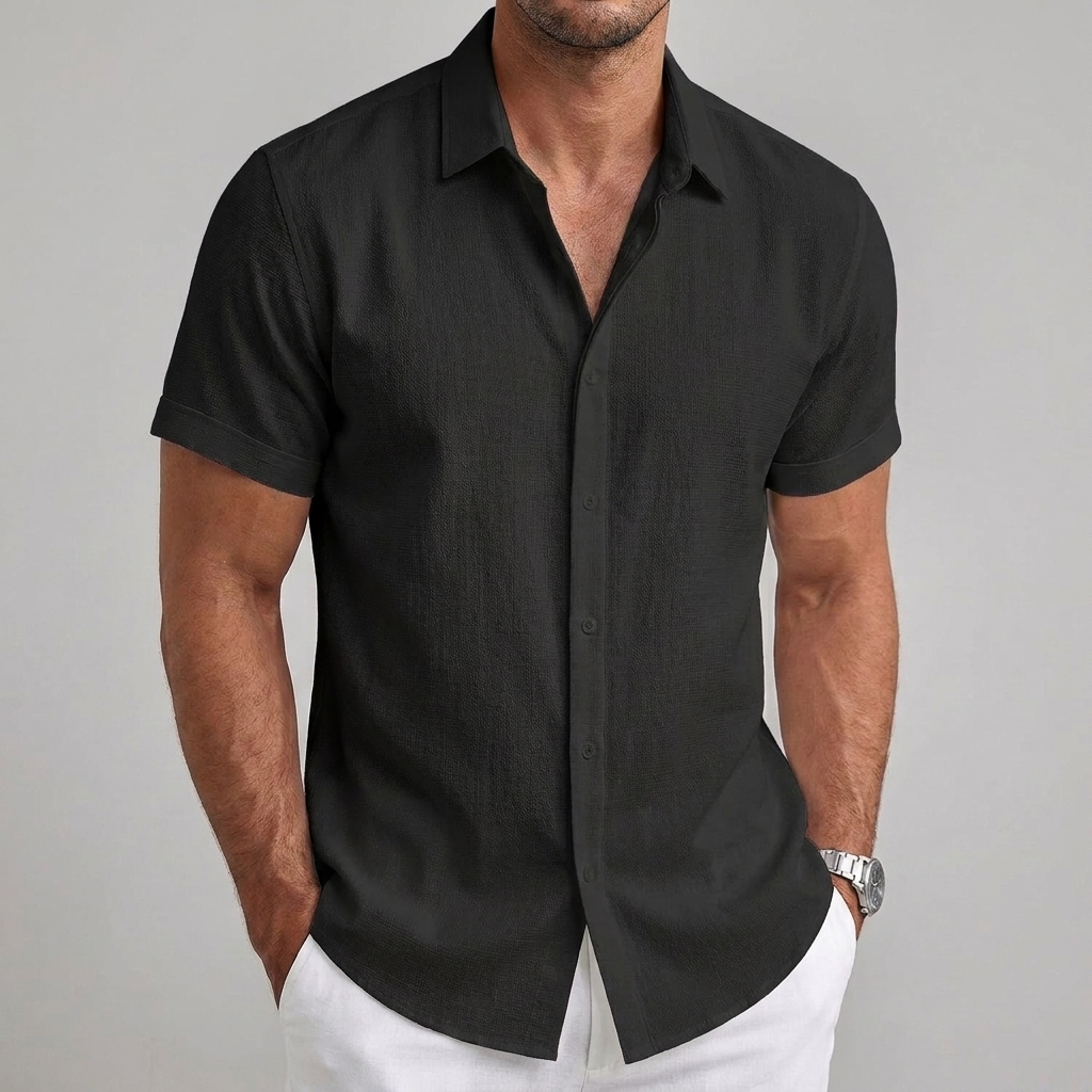 Men's Comfortable Loose Fit Crew Neck T-Shirt