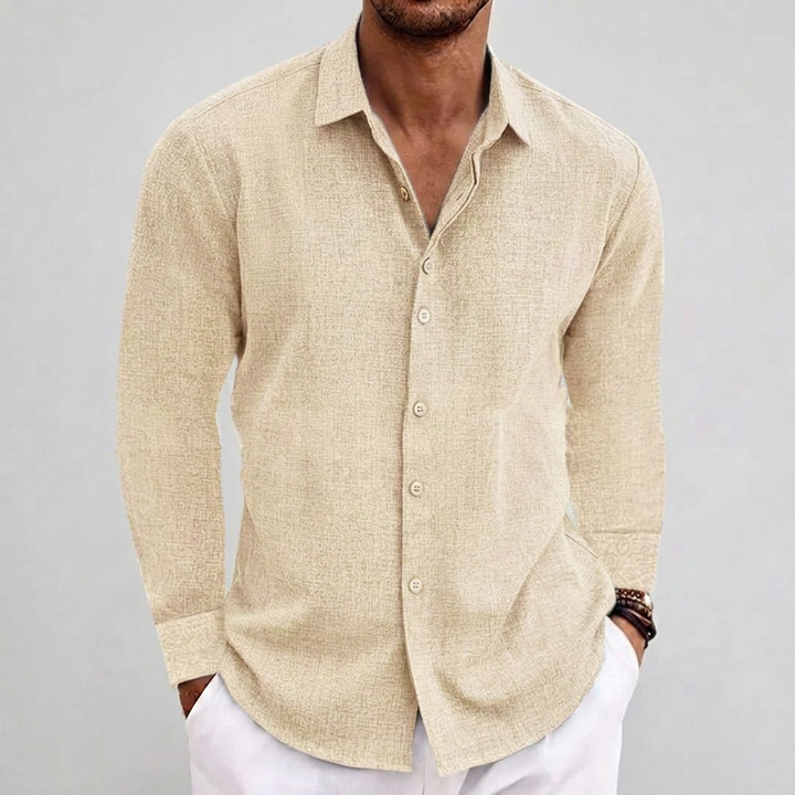 Men's Everyday Long Sleeve Undershirt Style T-Shirt