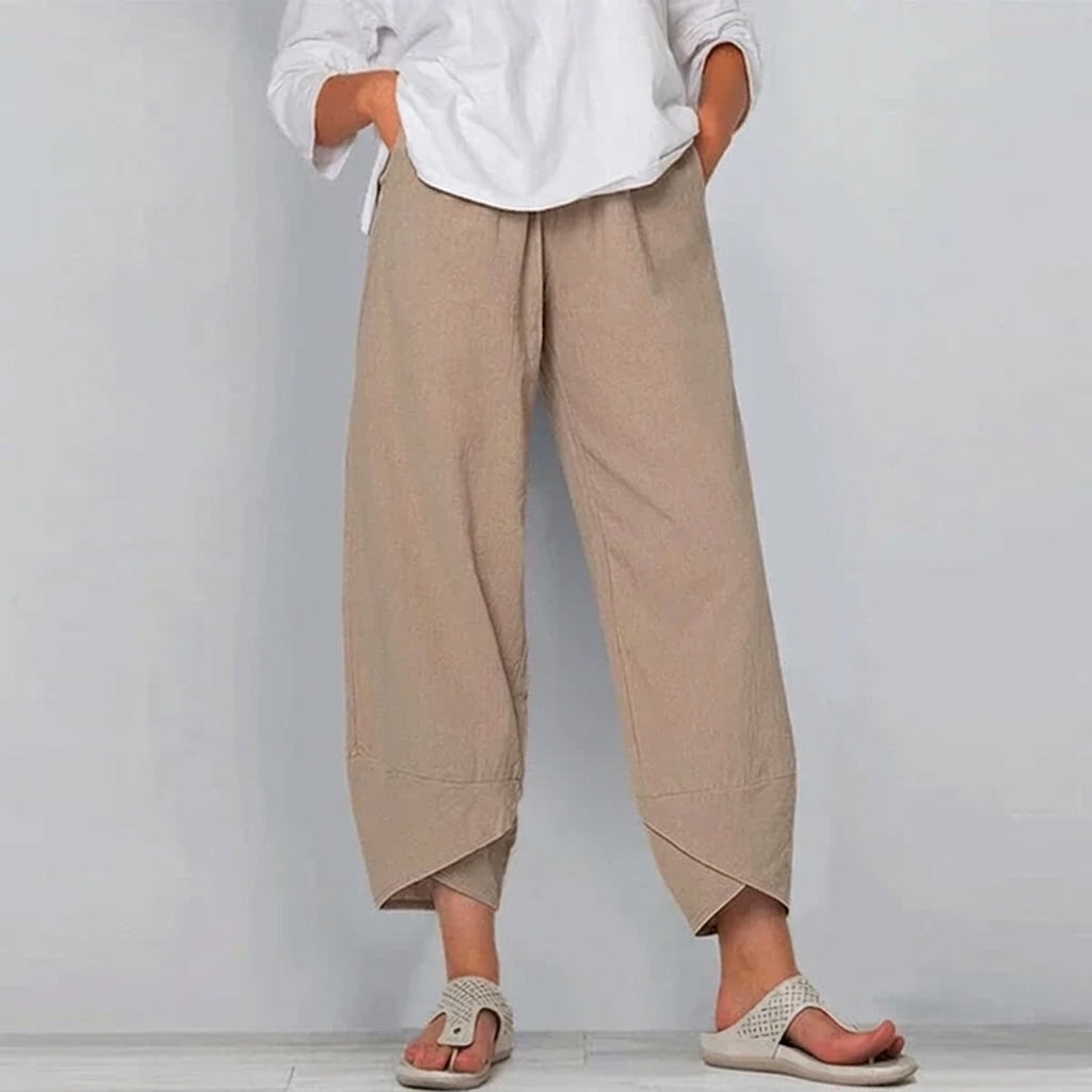 Women's Comfortable Wide Leg Casual Trousers