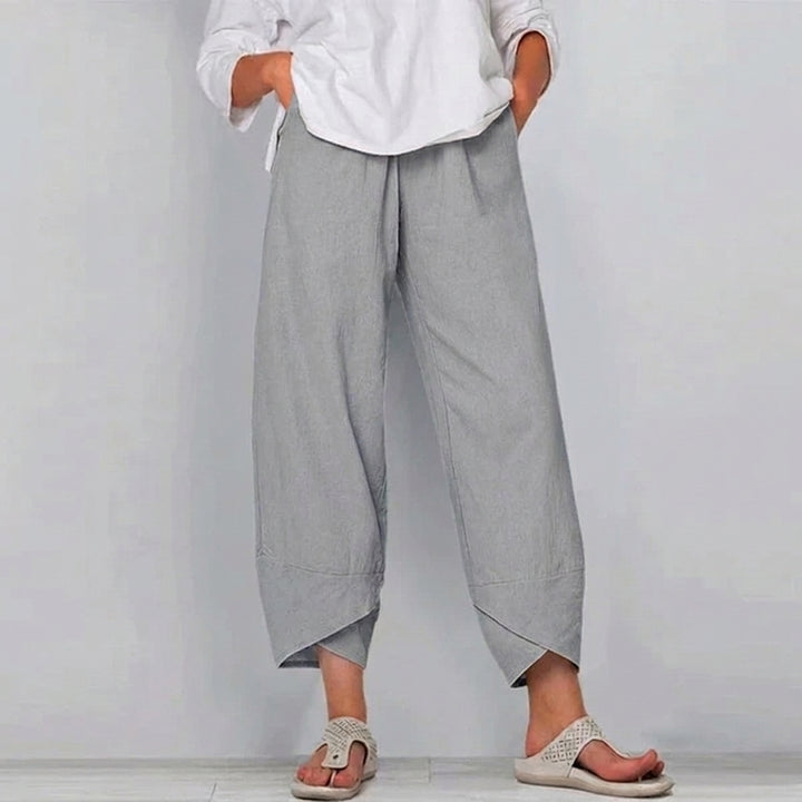 Women's Comfortable Wide Leg Casual Trousers