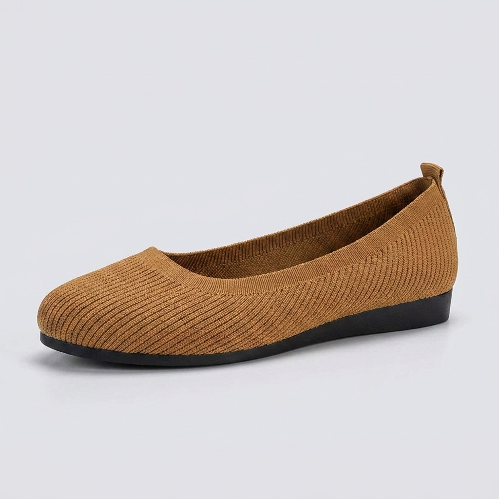 Women’s Round Toe Slip-On Flat Shoes
