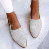 Women's European Style Flat Buckle Sandals