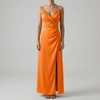 Women's V-Neck Split Strap Summer Dress