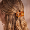 Magnetic hair clip with flat grip – comfortable, bump-free hold
