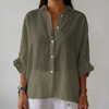 Women’s Loose Button-Up Casual Shirt