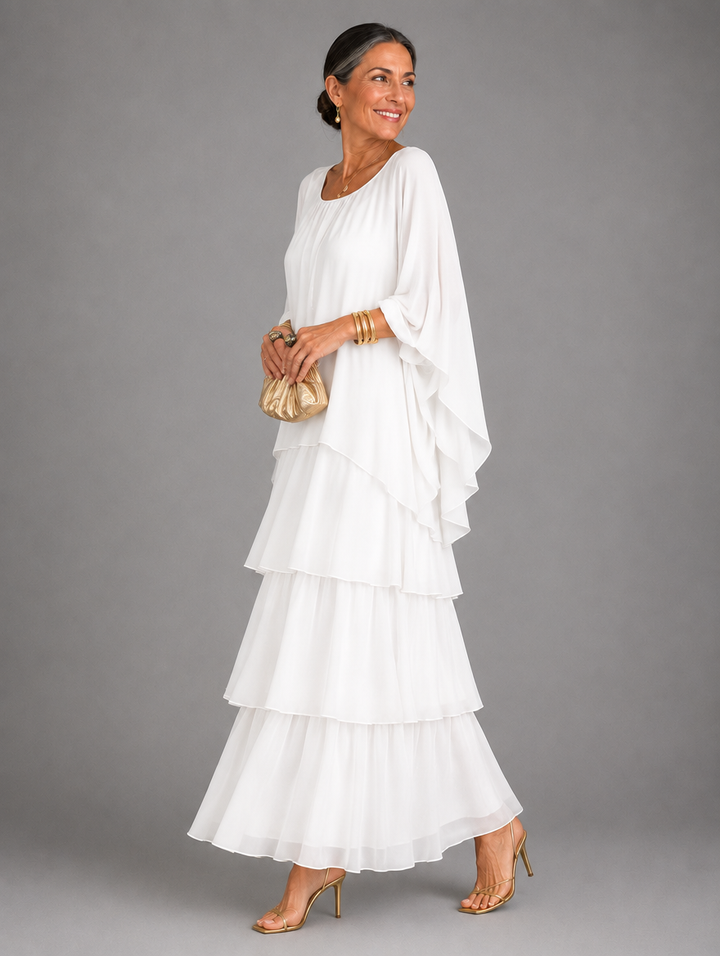 Elegant, flowing maxi dress