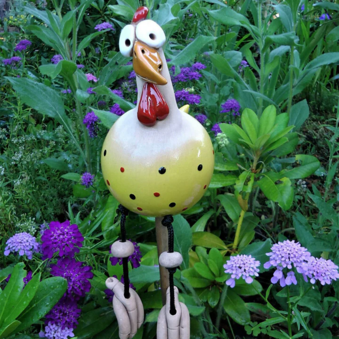 Happy Garden Chickens - Bring Your Garden to Life!