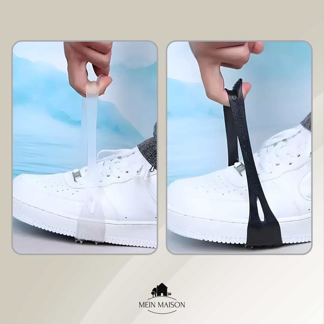 Ice Cleats with Metal Spikes and Slip-On Silicone Design for Winter Traction