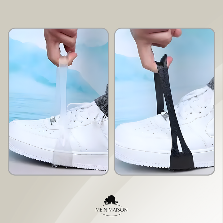 Ice Cleats with Metal Spikes and Slip-On Silicone Design for Winter Traction