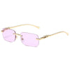 Elegant Vintage Sunglasses for Men - Anti-Glare PC Lenses