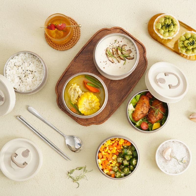 Insulated Lunch Box for Hot Meals on the Go